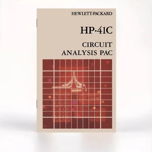 Circuit analysis pac manual for Hewlett Packard HP 41CV calculator module - Picture 1 of 1