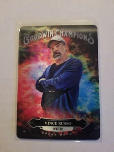 2020 UD Goodwin Champions 3D Lenticulars Splash of Color #131 Vince Russo Writer - Picture 1 of 1