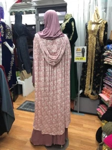Exclusivly Designed ABAYA BURKA JILBAB KAFTAN FARASA MUSLIM ISLAMIC PARTY - Picture 1 of 3