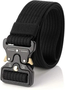 Tactical Belt, Military Style, Heavy Duty, Outdoor Belt, Cinturón para Hombre - Picture 1 of 29