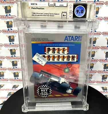 Pole Position Racing Atari 5200 New Sealed VGA WATA CGC 1983 Silver Box not 2600 - Image 1 of 4