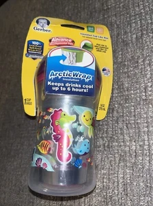 NUK GERBER 9OZ ADVANCED DEVELOPMENTAL CUP ARCTIC WRAP 18+ MO BPA FREE LEAK PROOF - Picture 1 of 9