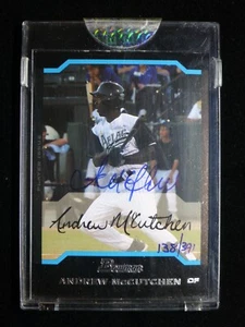 2006 Bowman Originals 2004 AFLAC (Player Issue) Andrew McCutchen AUTO RC /391 - Picture 1 of 2
