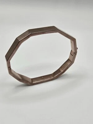 Brazalete/brazalete Michael Kors tono oro rosa ligeramente usado Foto 1 de 4