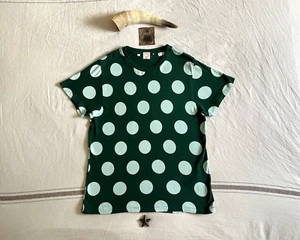 Levi’s LVC T-Shirt L 60s Casuals Green Polka Dots Single Stitch Immaculate LNWOT - Imagen 1 de 9