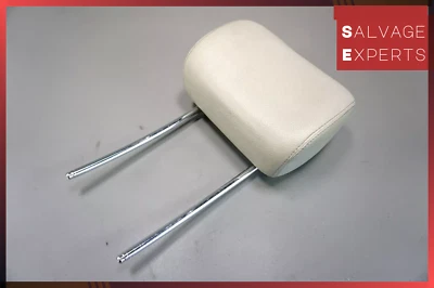 2004-2007 Jaguar Xjr X350 Vanden Plas encosto de cabeça traseiro para motorista couro marrom - Imagem 1 de 4