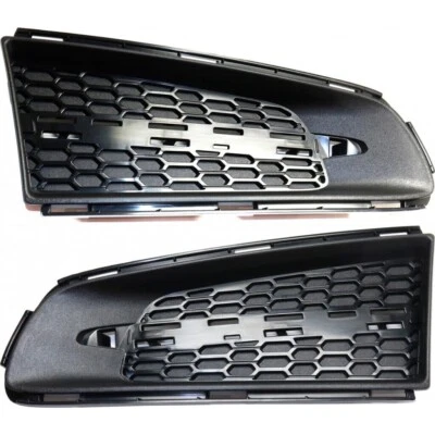 Front Left & Right New Fog Light Trim For 2013-2014 Cadillac ATS Plastic 2Pc Foto 1 de 4