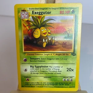 Exeggutor 35/64 (Unlimited) Jungle Uncommon Pokemon Light Play+ - Picture 1 of 4