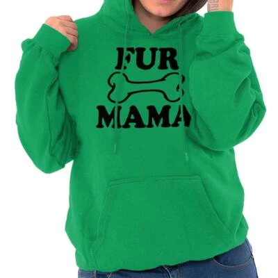 Piel Mamá Lindo Mejor Perro Mamá Cachorro Regalo para Padres Mujeres Sudaderas con Capucha Sudaderas con Capucha Foto 1 de 4