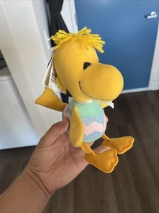 WOODSTOCK PLUSH PEANUTS EASTER SPECIAL 50th ANNIVERSARY 8 INCHES TALL NEW - Picture 1 of 3