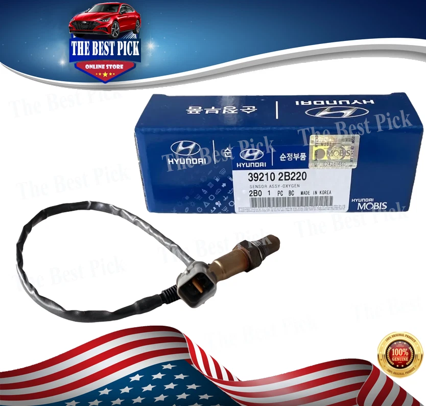⭐GENUINE⭐ Oxygen Sensor Down REAR for 12-17 Accent Veloster Rio Soul 392102B220 - Image 1 of 1