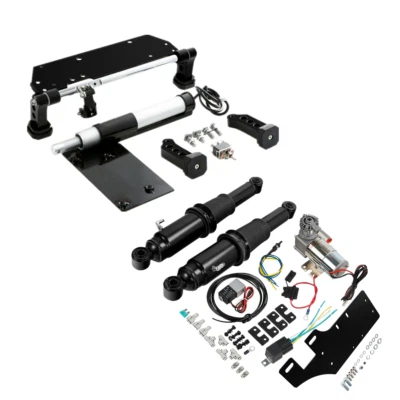 Soporte central eléctrico suspensión neumática trasera apto para Harley Street Glide 2017-2025 Foto 1 de 4