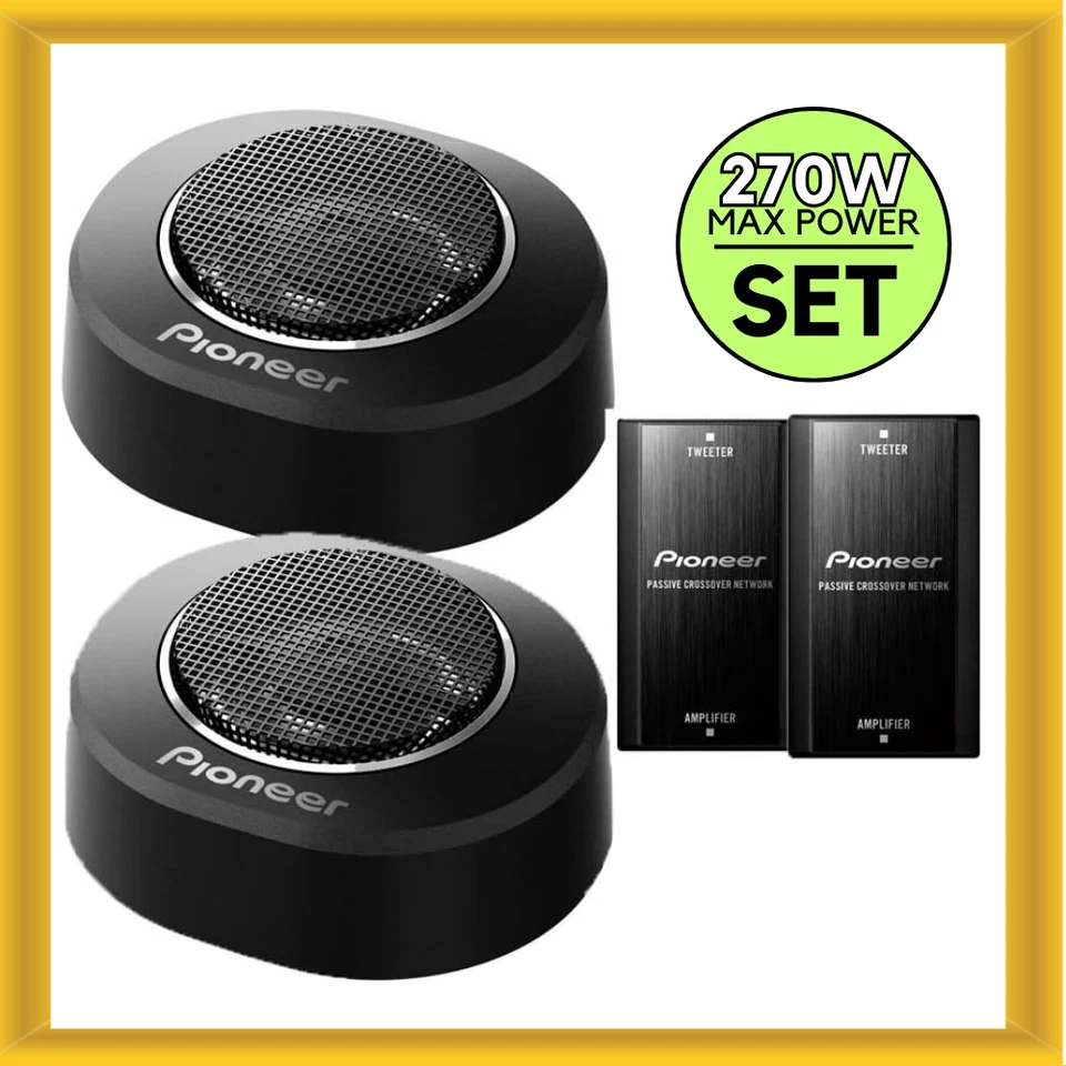 Juego de tweeter y cruce de componentes de alta potencia Pioneer TS-S20C 20 mm Foto 1 de 1