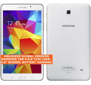 SAMSUNG GALAXY TAB 4 8.0 T330 16gb Quad-Core 8.0inch Wi-Fi GPS Android Tablet Pc