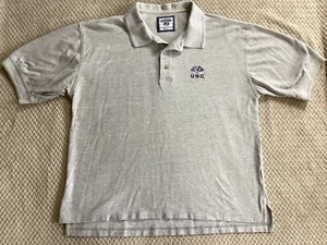 UNC North Carolina Tar Heels Lee Vintage Herren Kragen Poloshirt Large - Bild 1 von 7
