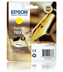 Cartucho de tinta amarilla original T1634 Epson 16XL (lápiz y crucigrama) C13T16344012 - Imagen 1 de 1