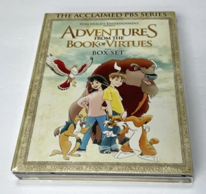 Adventures From The Book Of Virtues The Box Set (DVD, 2008) Porchlight Rare - Foto 1 di 4