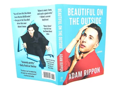 Beautiful On The Outside: A Memoir by ADAM RIPPON HC VG+ 1ST 'FLAT SIGNED' - Image 1 of 3
