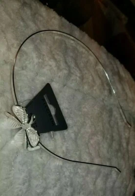 DIADEMA PLATA PEREGRINO PLATA u DORADO 4 HOJAS TRÉBOL DECLARACIÓN ACCESORIOS  Foto 1 de 4