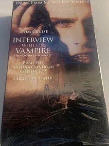 Interview With The Vampire VHS Tape 1995 Tom Cruise Brad Pitt -bx17 - Picture 1 of 2