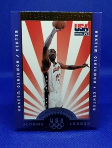 Hakeem Olajuwon 1996 Upper Deck USA Basketball Deluxe Gold Edition #F6 HOF - Picture 1 of 4