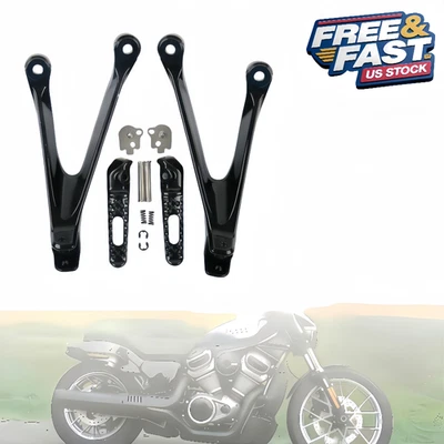 Aluminum Foot Peg Bracket Set for Honda CBR1000RR 2008-2016 Rear​ Foto 1 de 4