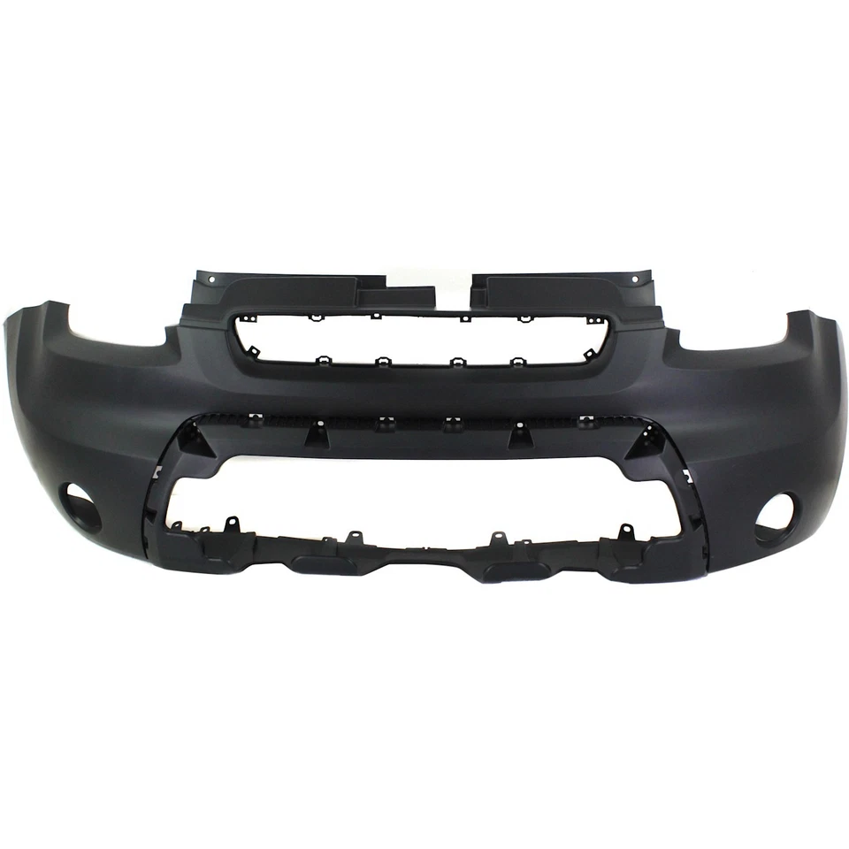 Front Bumper Cover For 2010-2011 Kia Soul w/ fog lamp holes Primed Foto 1 de 4