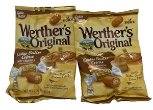 Lotto di 2 sacchetti Werther's Original Biscotti Butter Creme Candy 2,22 once - Foto 1 di 2