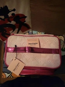 💕Juicy Couture Travel Cosmetic Bags With Toiletry Bottle💕 - Picture 1 of 3