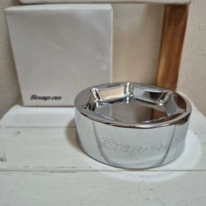 Snap-on Ashtray Socket-type Ashtray Deadstock 1990s Brand new With Box Unused - Picture 1 of 12