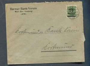 Reich alemán: mejor cubierta de banco de 1923 - Werl - usada - Imagen 1 de 1