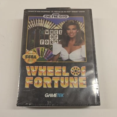 SEGA GENESIS WHEEL OF FORTUNE NEW STILL SEALED 1992 GAMETEK - Image 1 of 4