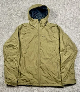 Oakley Jacket Hooded Snowboard Ski Olive Green Men’s Size Medium Regular Fit - Picture 1 of 8
