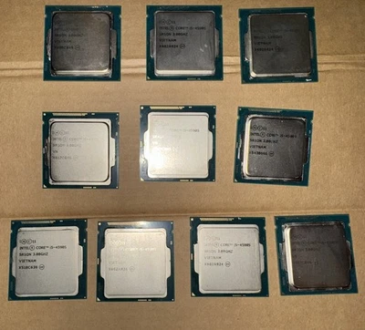 LOT OF 10 Intel Core i5-4590S 3.00GHz 4TH GEN LGA 1150 Quad Core SR1QN Processor - Image 1 of 2