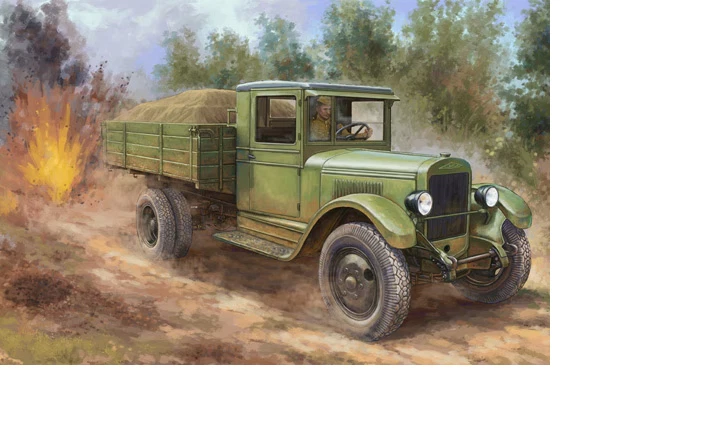 Camion russo ZIS-5 HobbyBoss | N. 83885 | 1:35 - Immagine 1 di 1