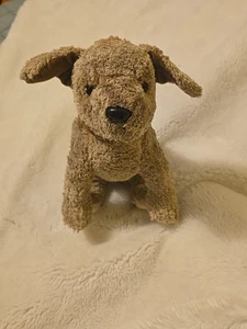 TY Classic Toffee Brown Puppy Dog 15" Pluszowy 1999 Vintage Wypchane zwierzę Zabawka - Zdjęcie 1 z 6