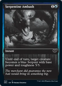 Serpentine Ambush - Innistrad: Double Feature #344 MTG Magic The Gathering - Picture 1 of 1