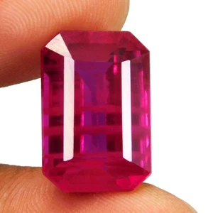 Certified 16.30 Ct Rare! Unique Quality 100% Natural Pink Malaya Garnet_Tanzania - Imagen 1 de 8