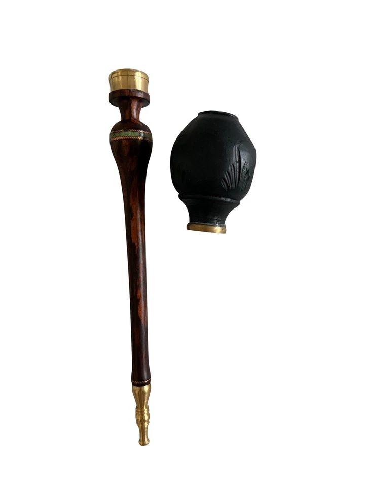 Vafoor Hecho a Mano Madera Dura (Kahoor) Artículo de Coleccionista 11.5" Longitud Foto 1 de 2