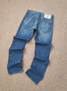 Pantalones de mezclilla rectos True Religion vintage y2k para hombre hechos en EE. UU. talla W30 - Imagen 1 de 12