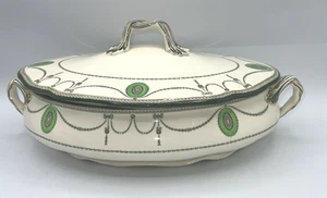 Antique 1908 Royal Doulton Countess Oval Tureen Dish w Lid England 523784 Z1 - Picture 1 of 24