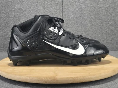 Nike Alpha Strike 3/4 TD Negro Blanco Para hombres Talla 12 Botines Zapatos 579370-001 Foto 1 de 4