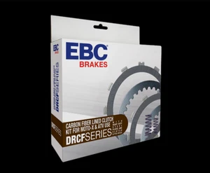 EBC DRCF Series Carbon Fiber Lined Clutch Plate Kit Yamaha Raptor 350 Warrior - Picture 1 of 3