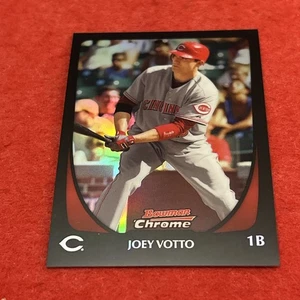 2011 Bowman Chrome Joey Votto #14 Refractor - Picture 1 of 8