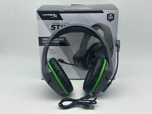 HyperX CloudX Stinger Core Black/Green Wireless Headset for Xbox One - Picture 1 of 5