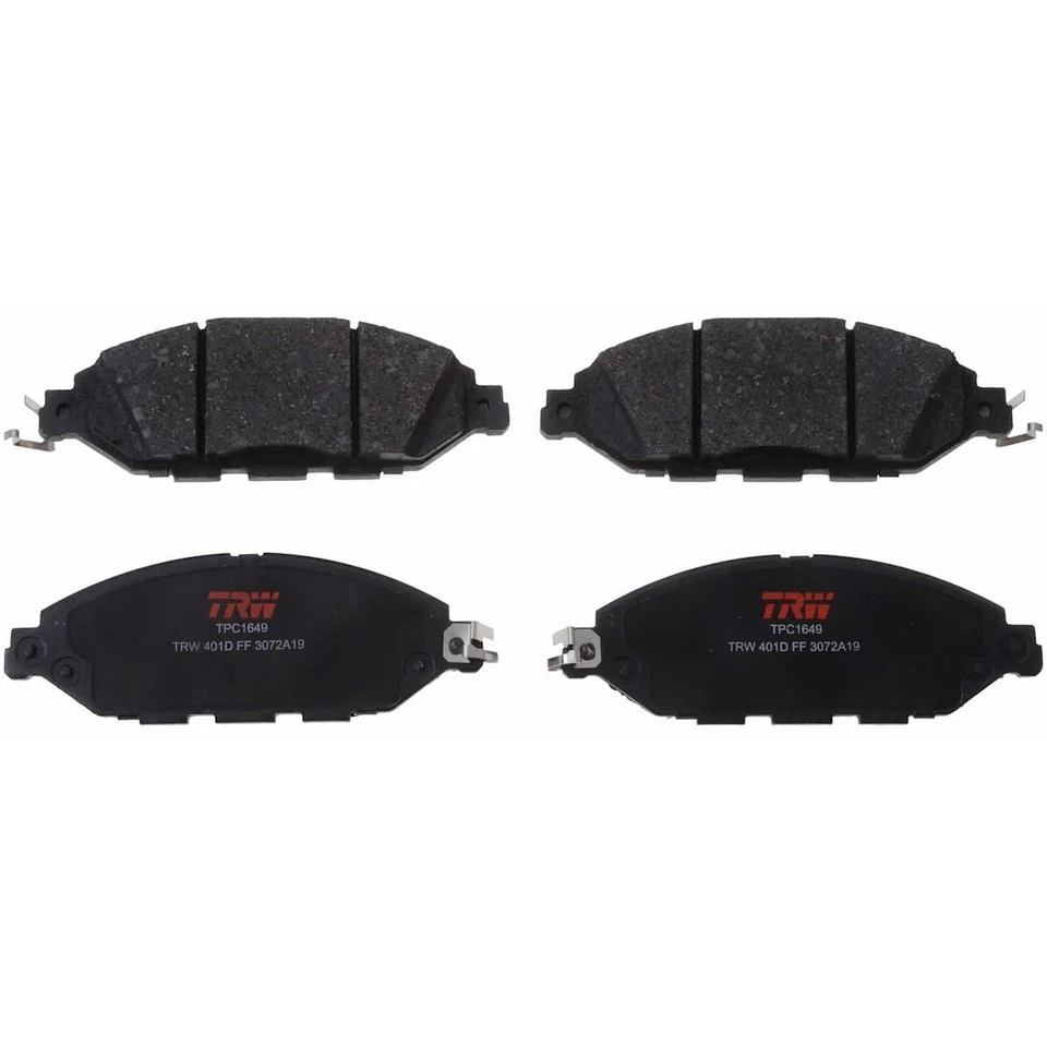 Juego de pastillas de freno delanteras TXC1649 TRW de 2 ruedas para Nissan Murano INFINITI QX60 Foto 1 de 1