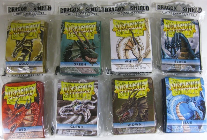 50 Dragon Shield Mini Sleeves - Farbe auswählen -  - Bild 1 von 1