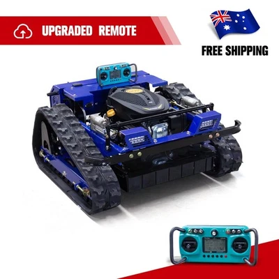 RC Petrol Gasoline 24V Tracked Robot Remote Control Slope 225CC RATO Lawn Mower - image 1 of 4