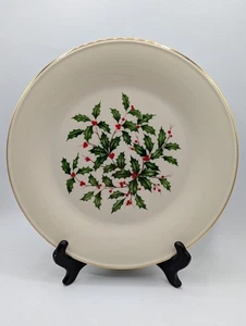 Lenox Special Holiday Holly Berry Plate 10.5 in. Excellent Conditon - Picture 1 of 5