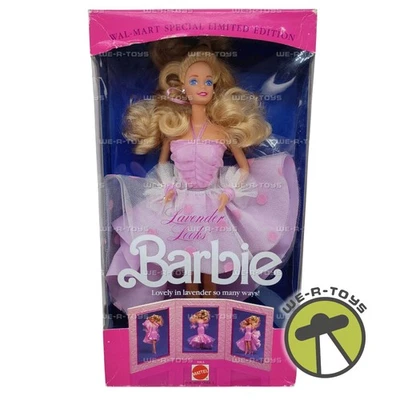 Barbie Lavender Looks Muñeca Walmart Edición Especial Limitada 1989 Mattel #3963 NUEVA Foto 1 de 4